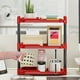 thumbnail image 5 of Estante Organizador De Escritorio, Estante Multifuncional De Gran Capacidad Para El Hogar, La Oficina Y La Sala De Estar, Color Rojo, 5 of 9