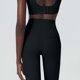 thumbnail image 3 of Pincandy Women's High Waist Elastic Waist Yoga Pants, Solid Color, 5-Point Length, Fitness & Daily Use, 3 of 4