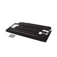thumbnail image 3 of Crown Mark Erin Upholstered Panel Bed in Black, Queen, 3 of 5