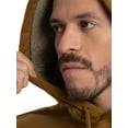thumbnail image 6 of Wrangler Workwear Men's and Big Men's Relaxed Pullover Hoodie with Faux Shearling Lining, Sizes S-3XL, 6 of 10