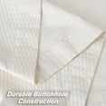 thumbnail image 3 of Soft Microfiber Fabric Shower Curtain Liner Embossed Pattern Waterproof Liner US, 3 of 13