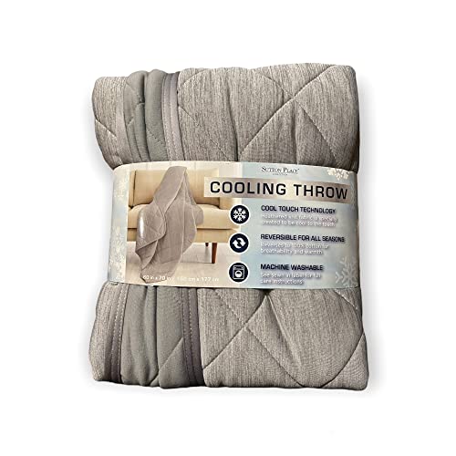 Sutton Place Collection Cooling Blanket (Grey)