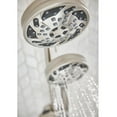 thumbnail image 2 of Moen  Renewal 26035SRN Spot Resist Brushed Nickel Dual Shower Head 1.75-GPM (6.6-LPM), 2 of 4