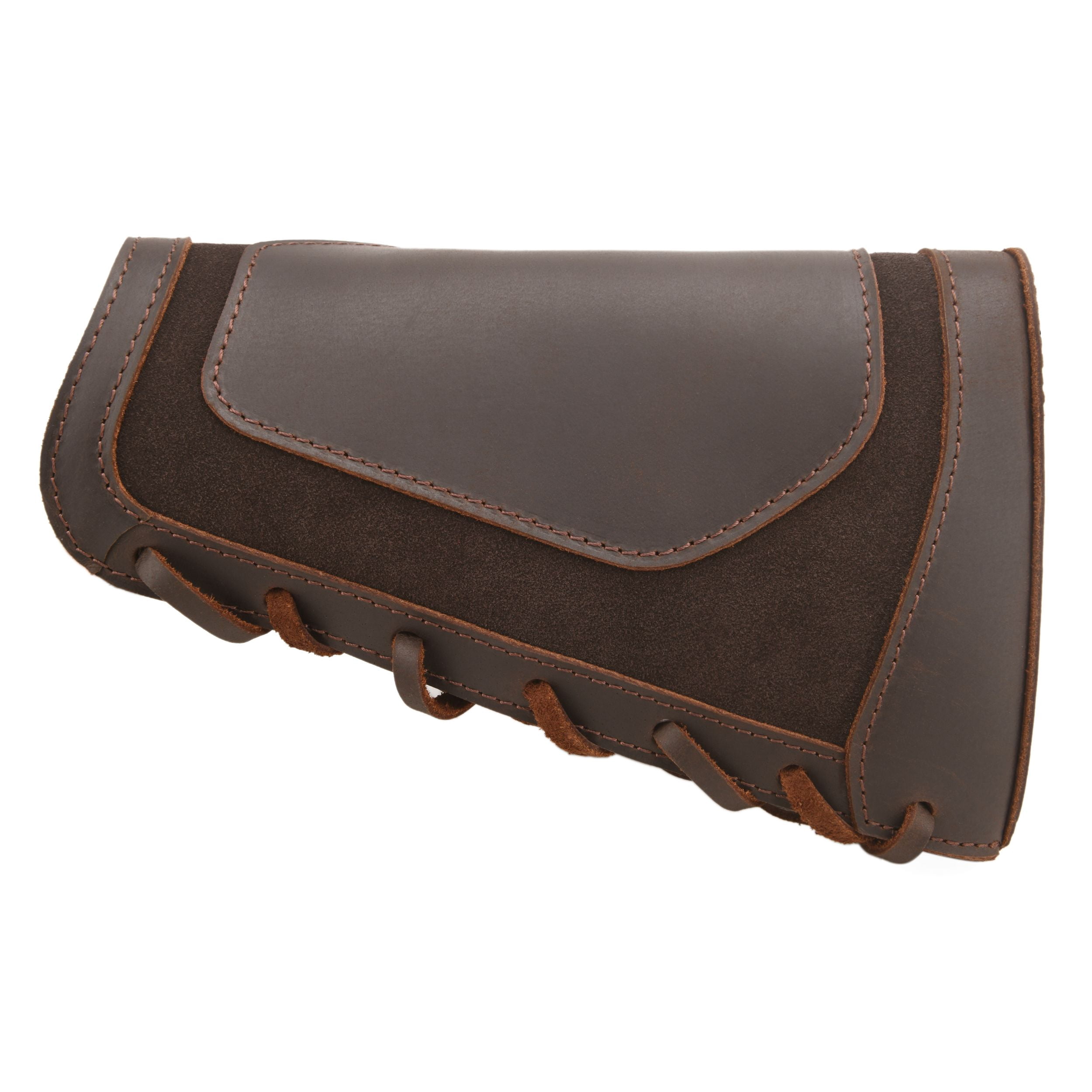 WAYNE'S DOG Leather Rifle Cheek Rest Pad Buttstock Gun Cover .357 .30/30 Hunting Shooting