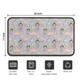 thumbnail image 5 of Pastel Princess Unicorn Pattern Door Rugs,Washable Non Slip Door Mats Indoor,Decorative Door Mats,Entry Mat Indoor for Entrance,Bedroom,Kitchen,Bathroom,30"x17", 5 of 6