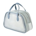 thumbnail image 2 of Clear Waterproof Travel Bag Transparent Makeup Organizer with Handle Large Capacity Portable Toiletry and Cosmetic Wash Bag for Travel, 2 of 6