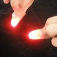 Flameee LED Finger Light Rings Glow Magic Finger Flashing Close Up ...