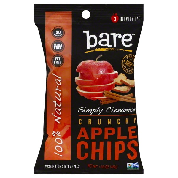 Bare Naturally Baked GlutenFree Crunchy Cinnamon Apple Chips, 1.7 Oz