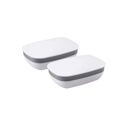 thumbnail image 1 of Caja de jabón (blanca), soporte de plástico para jabón para baño, viajes, senderismo, Camping, 2 uds. JM, 1 of 5