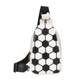 thumbnail image 1 of Bolso deportivo tipo mochila para el pecho, bolso de mano con correa ancha, mochila de hombro de moda para Beige, 1 of 9