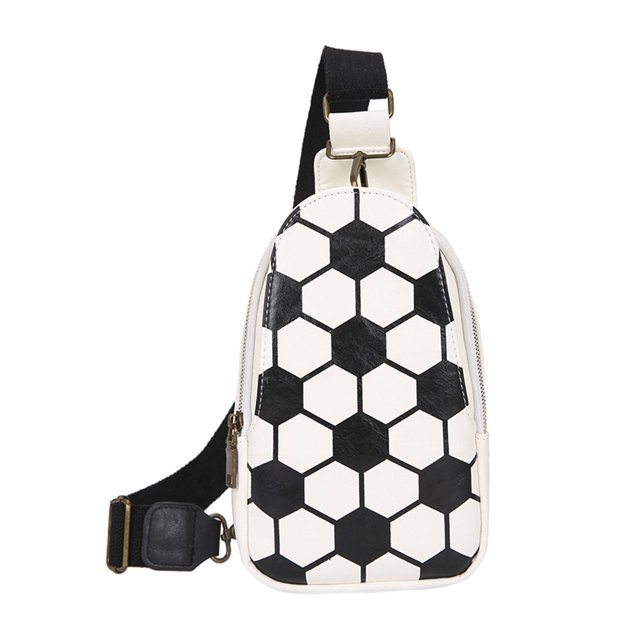 Bolso deportivo tipo mochila para el pecho, bolso de mano con correa ancha, mochila de hombro de moda para Beige
