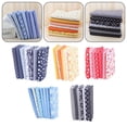 thumbnail image 5 of BUYISI Thickened Patchwork Pure Cotton Small Flower Handmade Diy Cotton Cloth Dark Blue, 5 of 5