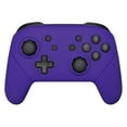 thumbnail image 4 of eXtremeRate Purple Faceplate Backplate Handles Cover, Octagonal Gated Sticks Design DIY Replacement Grip Housing Shell for Nintendo Switch Pro Controller - Controller NOT Included, 4 of 9
