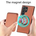 thumbnail image 5 of For Samsung Galaxy S25 Ultra Case Magnetic Detachable Card Holder Phone Back Cover - Black, 5 of 5