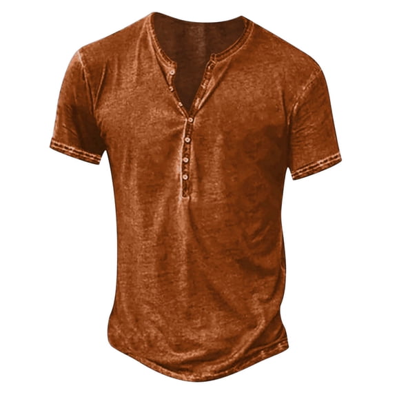 Kcolen Mens Polos Cotton Men's Loose Fit Solid Color Shirt Casual Summer Top Comfortable Breathable Tee Casual Summer Outdoor Basic