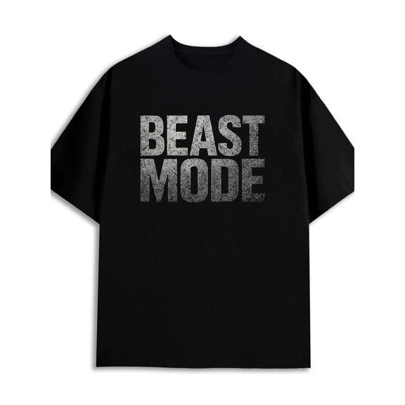 Beast Mode Tee men 180G 100% Cotton black Casual Unisex Shirt Printed tshirts Vintage Unisex Shirt Graphic Tee tshirts Classic Unisex Shirt Short Sleeve tshirts
