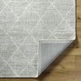 thumbnail image 5 of Hauteloom Zonta Wool Living Room, Bedroom Area Rug - Bohemian, Transitional - Light Silver, Silver Gray, Warm Gray - 2' x 3', 5 of 7