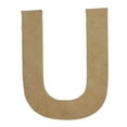 thumbnail image 1 of Wooden Letter Unfinished, Arial Font, Craft Cutout, 1 of 2