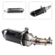 thumbnail image 4 of Pipado Medio De Escape De La Motocicleta, Torque Grande 304 Slip De Escape De Acero Inoxidable En Silenciador De 14.6 Pulgadas De Largo Para El Reemplazo Del Automóvil Para Z250, 4 of 7