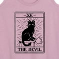 thumbnail image 3 of Instant Message - The Devil Tarot - Women's Racerback Tank Top, 3 of 6