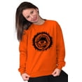thumbnail image 3 of Eye Symbolic Spiritual Compass Unisex Plus Fleece Graphic Sweatshirt Brisco Brands 2X, 3 of 5