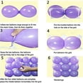 thumbnail image 5 of 30 Piezas de Rejilla de Pared para Globos, Accesorios de Moldeo de Globos de Látex, Valla de Plástico de 9 Agujeros para Globos para Decoración de Cumpleaños y Bodas, 5 of 5