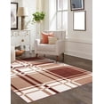 thumbnail image 1 of ECARPET Washable Plaid Area Rug & Runner for Kitchen, Bedside, Living Room, Hallway, 1 of 9