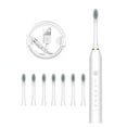 thumbnail image 4 of ZFYXGS Electric Toothbrush for Adults, 8 Brush Heads and 6 Modes, White, IPX7 Waterpoorf, 4 of 6