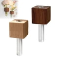 thumbnail image 5 of Dserhfy 2 Pcs Mini Vase Magnet for Fridge Wall Mounted Vase 3D Magnetic Wooden Vase Holder with Test Tube Fridge Attachment Vase for Kitchen Bedroom Office Decoration, 5 of 7