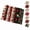 A001- A, variant on Christmas Fabric with Assorted Holiday Floral Patterns, 8-Pack 16X20 Inches, Red and Green Prints for Diy Patchwork and Sewing Projects, Quilting Fabric