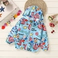 thumbnail image 2 of Toddler Boys Rain Jackets Girls Cute Print Hooded Long Sleeve Hacket Zipper Hooded Windproof Coat Windbreaker Raincoat Windbreakers For Kids,Size 2-3 Years, 2 of 3