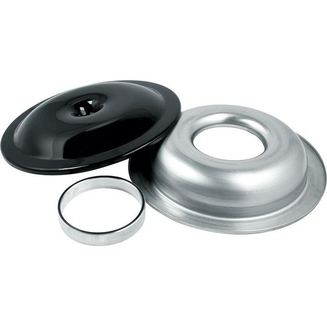 Allstar Performance ALL26099 Kit de Filtre à Air de 14 Po avec Entretoise de 1 Po - Noir