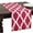Raspberry, variant on Fennco Styles Yasmina Moroccan Linen-cotton Table Runner 16 x 72 Inch - Geometric Table Cover for Home Decor, Dining Room, Banquets, Everyday Use and Special Occasion