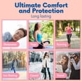thumbnail image 2 of Debra Weitzner Women’s Non-Slip Cozy Winter Socks, Plush Fleece Design, 5 Pairs, 2 of 7