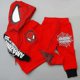 thumbnail image 2 of Niños Niños Spiderman Chándal Sudadera con capucha Pantalones superiores Conjunto Ropa informal, 2 of 4