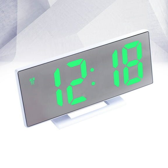 DECORNIJIA Alarm Clocks For Bedside LED Large Screen Digital Alarm Clock LED 1Set