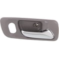 thumbnail image 3 of Front Interior Door Handles Gray bezel with chrome lever With Door Lock Hole for 1998-2002 Honda Accord DX, 3 of 4