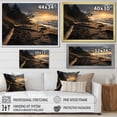 thumbnail image 4 of Designart "Beachside euphony" Nautical & Beach Floater Framed Wall Art Print, 4 of 7