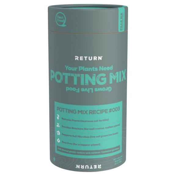 Return Organic All Purpose Potting Mix 2 qt