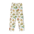thumbnail image 3 of Lsque Cute Frog Print Men's Pajama Pants, Lounge Pant - Comfortable Home Wear,Elastic Waistband, Stylish Design-Medium, 3 of 9