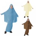 thumbnail image 5 of Toddler Girls Muslim Islamic Dress Two Piece Girl Prayer Long Dress, 5 of 6