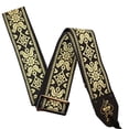 thumbnail image 2 of Ace Guitar Strap Vintage Style Jacquard Weave Old Gold, 2 of 8