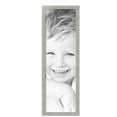 thumbnail image 2 of ArtToFrames 11" x 36" Classic Silver Picture Frame, 11x36 inch Gray MDF Poster Frame (WOM-4499),  Pack, 2 of 7