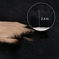 thumbnail image 4 of Unique Bargains Soft Faux Sheepskin Fur Solid Plush Area Rug Carpet Pad for Bedroom Floor Mats Rectangle, 4 of 8