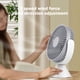 thumbnail image 4 of Ventilador de Escritorio ANGGREK USB Recargable 3 Velocidades, 4 of 8