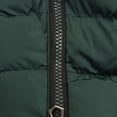 thumbnail image 4 of Womens Jacket Women's Attumn Winter Solid Plush Composite Zipper Long Sleeve Jackets Pocket Outerwear Coat Womens Winter Coat Green XL, 4 of 4