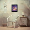 thumbnail image 4 of Henry, Lola 12x14 Black Modern Framed Museum Art Print Titled - Jeweled Fish I, 4 of 5