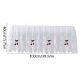 thumbnail image 3 of L-677 A Lace Wind Curtain For Air Conditioner Wall Mounted 100X40Cm Dirt Cover With Cherry Pattern Multi Functional #9pBD6, 3 of 6
