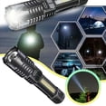 thumbnail image 2 of Lampe de Poche Lumineuse LED avec Mise au Point Zoomable Parfaite pour les Activités Extérieures, Urgence et Usage Quotidien, 2 of 7