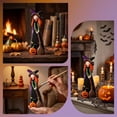 thumbnail image 6 of Halloween Witch Table Decorations, Cute Wooden Centerpiece, Spooky Black Table Centerpiece, for Home Mantel Tiered Tray Decor, 6 of 7